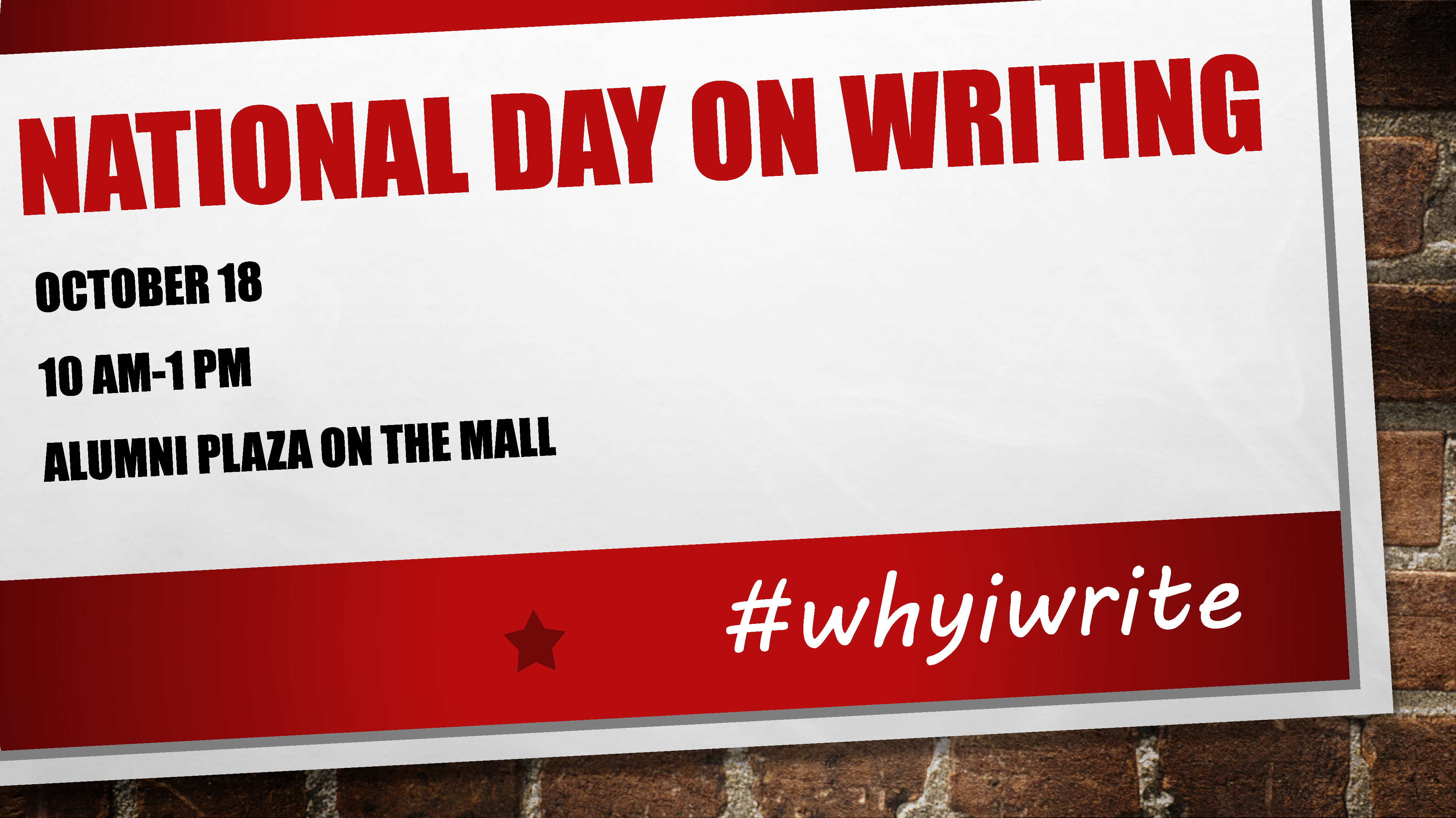 National Day on Writing English